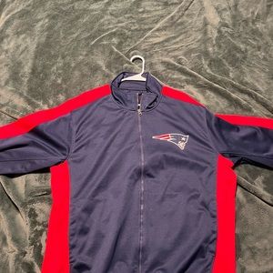 New England patriots zip up jacket